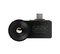 Seek Thermal XR Fotocamera per Immagini Termiche ad Ampio Raggio con Connettore Micro USB e Custodia Resistente all'Acqua per Dispositivi Android - Nero
