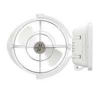 SEEKR by Caframo Sirocco II Elite Ventola Bianco Cabina 4 Velocità 240CFM