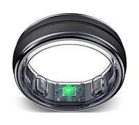 SEEKZERO Anello intelligente per donne e uomini, anello fitness con monitoraggio del sonno e dei passi, anello sanitario impermeabile con cardiofrequenzimetro, compatibile con iOS e Android, nessun