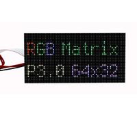 SeenGreat Pannello a matrice LED RGB 64 x 32 - Display Full Color con luminosità regolabile per progetti fai da te e display per Raspberry Pi Pico/Arduino