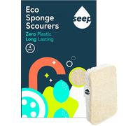 Seep Spugna Abrasiva con Luffa - 4 pz.