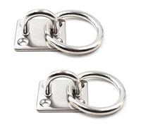 SeeRaphee Ancora resistente con gancio per montaggio a parete a soffitto con anello 5/16" 8mm in acciaio inox 304 ideale per yoga altalene/sartiame/hardware di coperta/cinghie di sospensione