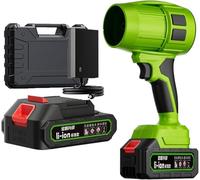 Seese Pro - Soffiatore a Batteria Potente, Portatile Power Blower Soffiatore, Turbo, Leggero Caricabatteria, Adatto per Auto, Giardini, Terrazze, Neve e Campeggio (Battery * 1)