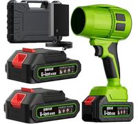 Seese Pro-Soffiatore Elettrico Senza Fili-Soffiatore Ultra Leggero e Potente, Leggero e Portatile,35000 RPM,40 Minuti Autonomia,Adatto per Auto, Giardini,Terrazze, Neve e Campeggio (2 batteries)