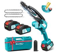 SeeSii 8 pollici Cordless Mini motosega elettrica motosega taglierina per legno potatura utensili elettrici da giardino per Makita 18V batteria pin