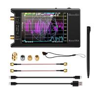 Seesii Analizzatore di Rete Vettoriale NanoVNA-H4, Analizzatore di Antenne V4,3/4,2 10KHz-1,5GHz HF VHF UHF con 4" Touch Screen per Parametri S e Rapporto di Onda Stazionaria di