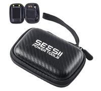 SEESII Custodia protettiva da 2,8 pollici per NanoVNA-H: custodia rigida EVA personalizzata per analizzatore antenna NanoVNA, design antiurto impermeabile con tracolla