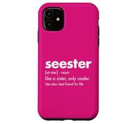 Seester Shirt: Seester Definition TShirt Custodia per iPhone 11