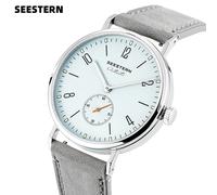 SEESTERN 2024 nuovi uomini guardano orologi da polso automatici da lavoro ST1701 movimento orologio Ultra sottile Top Brand Luxury Fashion Casual