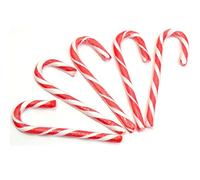 Sefaro - 5 Candy Canes Bastoncino in Zucchero Rosso E Bianco 28g