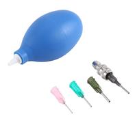 Sefdrert 1 Set di Strumenti per Ceramica, Applicatore di Precisione in Ceramica, Set da 3 Once, Punte per Applicatori in Gomma