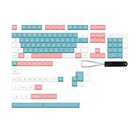 Sefdrert 139 Keycaps PBT Dye Sublimazione Keycaps per MX Switch Adatto 61 64 68 87 96 104 108 Tastiera Meccanica, A