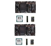 Sefdrert 2X X79 H61 BTC Mining Scheda Madre con E5-2620 2011 CPU+RECC 8G DDR3 Memory+120G SSD Supporto 3060 3080 Scheda Grafica