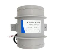 Sefdrert 4 Pollici in-Line Blower Boat Bilge Blower Cool Fan Marine Cabin Ventilation 12V, Accessori per e Imbarcazioni