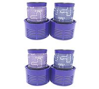 Sefdrert Adattato per collettori di polveri Filtro di ingresso e uscita 'aria V10 SV12 Filtro HEPA posteriore USA