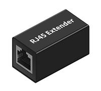 Sefdrert Adattatore Ethernet RJ45 zu RJ46 Netzwerk Extender per Ethernet CAT5E CAT6 CAT8 Anschluss