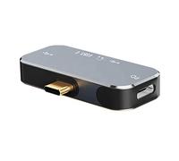 Sefdrert Adattatore USB 3.0 HUB 5 1, adattatore USB 3.0, adattatore audio per PC, laptop, desktop