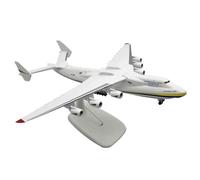 Sefdrert Aeroplano Giocattolo Regalo per Le Feste da Collezione in Lega Antonov An-225 Mriya Modello di Aeroplano Replica in Scala 1/400