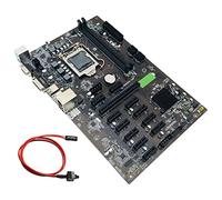 Sefdrert B250 BTC Mining Scheda Madre con Interruttore LGA 1151 DDR4 12XGraphics Card Slot SATA3.0 USB3.0 per BTC Miner Mining