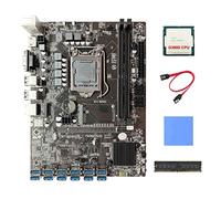 Sefdrert B250C BTC Mining Scheda Madre+G3900 CPU+DDR4 4G 2133MHz RAM+SATA +Pad Termico 12X PCIE su USB3.0 GPU Scheda Madre
