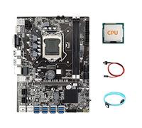 Sefdrert B75 ETH Mining Scheda Madre 8XPCIE Adattatore USB+CPU+SATA3.0 Porta Seriale+ Interruttore LGA1155 B75 Scheda Madre Minatore