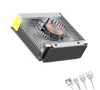 Sefdrert Dissipatore di SSD M.2 2280 ARGB con Ventola PWM da 50 mm, Radiatore SSD M.2, Dissipatore di per Disco Rigido, per PC Desktop M2, B