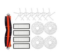 Sefdrert Ersatzteile WalzenbüRste SeitenbüRsten HEPA-Filter für W10/W10 Pro Roboter-Staubsauger-ZubehöR