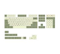 Sefdrert Font di sublimazione verde etermica in PBT Keycap per tastiera meccanica USB cablata 124 keycaps, coreano
