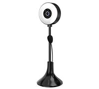 Sefdrert Ful Webcam HD 4K con microfono per PC portatile Computer LED Web Cam per conferenze di studio