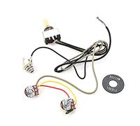 Sefdrert Gitarren-Kabelbaum-Set, Vorverdrahtet, 500.000, 3-Wege-Kippschalter, Kabelbaum-Set für E-Gitarre