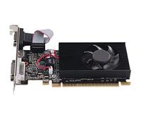 Sefdrert GT 610 1G Ultraschnelle Grafikkarte 1 GB 64 Bit DDR3 810/500 MHz PCI-E 1.1 X16 Desktop-PC-Gaming-Grafikkarte mit Kleinem GehäUse
