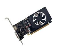 Sefdrert GT1030 Scheda Grafica 2GB GDDR4 64Bit 1152MHz 3150MHz PCI 3.0 -Compatible+ Scheda Video Ventola Singola