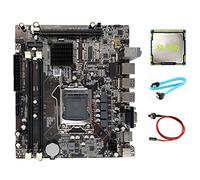 Sefdrert H55 Scheda Madre LGA1156 Supporta I3 530 I5 760 Series CPU DDR3 Memoria Scheda Madre Ricambi Accessori I3 550 CPU+SATA + Switch