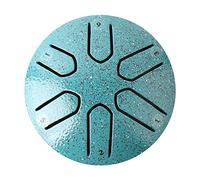 Sefdrert in acciaio a 6 toni da 7,6 cm con bacchette Strumenti musicali a percussione blu verde