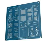 Sefdrert JT-6 SMD/SMT BGA Test Board Scheda di Saldatura di Saldatura per Lo Strumento di Riparazione Della Pratica del Telefono Cellulare