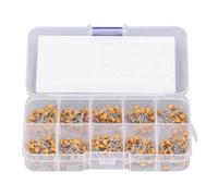 Sefdrert Kit Assortimento di Condensatori da 0.1UF A 10UF 10valori 50v 10pf 20pf 30pf 47pf 56pf 68pf 100pf 1nf 10nf 100nf Kit Assortimento Condensatori Kit Assortimento Condensatori