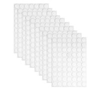 Sefdrert Kit di 700 Pezzi di A Doppia Faccia Puntinato, Set di Trasparenti Rimovibili Traccia, Diametro 20mm, Ideale per Decorazioni Festivaliere.