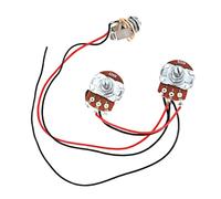 Sefdrert Kit di Cablaggio di Elettrici di Precisione 1 Volume 1 Controllo Tono, Parti di Chitarra Pre-Cablati per Una Qualità del Suono Avanzata