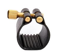 Sefdrert Legatura per Clarinetto per Sassofono Contralto Compatta e Durevole In Pelle Artificiale per Bocchino In Gomma per Sassofono Contralto