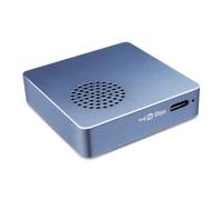 Sefdrert M.2 SSD Case 2230 NVMe SSD Enclosure con Ventola di Raffreddamento Integrata, Case in Alluminio M.2