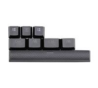 Sefdrert PBT-Tastenkappen für K65 K70 K95 für G710 + Meccanische Gaming-Tastatur, Beleuchtete Tastenkappen für Cherry MX (Schwarz)