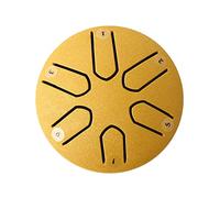 Sefdrert per lingua in acciaio a 6 toni da 7,6 cm con bacchette Strumenti musicali a percussione