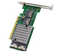 Sefdrert PLX8749 PCIE 3.0 X16 Scheda di Espansione Modulo Grafico Integrato Divisione M. 2 NVME SSD U. 2 Modulo Compatibile