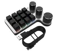 Sefdrert Programmazione Macro Tastiera Manopola Personalizzata Photoshop Tastiera Da Gioco Meccanica 12 Copia Incolla Mini Pulsante