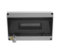 Sefdrert Scatola Giunzione Serie HT 15WAY IP65, Scatola di Impermeabile per Esterni In Plastica ABS Elettrica, Confezionamento Elettronico di Potenza su Guida DIN per Interruttore Automa