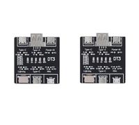 Sefdrert Scheda di Rilevamento Cavi Dati USB: Tester Cavi USB Micro, Tester Cavi USB Type-C: 2 Pezzi