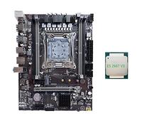 Sefdrert Scheda madre X99 LGA2011-3 Supporto scheda madre del computer Dual Channel DDR4 RAM Supporto 64 GB con CPU E5 2667 V3