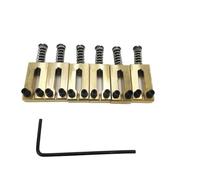 Sefdrert Selle per Ponte Chitarra Elettrica In 10,5 mm Parti Tremolo Ponte Chitarra Elettrica per Corde Parti per Chitarra Nero e
