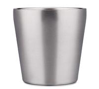 Sefdrert Set di 3 Tazze da in Acciaio Inossidabile 304, Tazze da Viaggio in Metallo per caffè, Set di Tazze da Bevanda Portatili