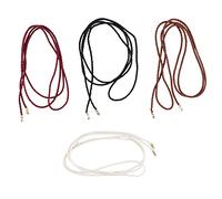 Sefdrert Set di 4 cinture da in pelle PU lavorata a maglia con catena in corda per le donne cintura sottile cinture da cravatta sottili per abiti da e ragazze, Come mostrato, Etichettalia